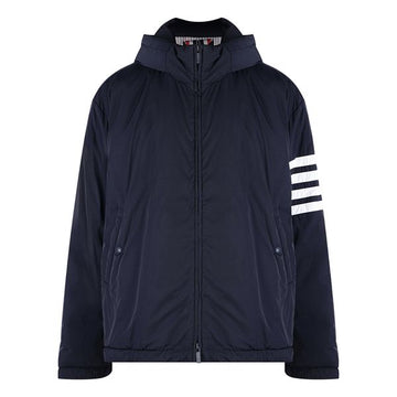 THOM BROWNE 23SS diagonale Kapuze Daunenjacke navy 07259 415 53250977