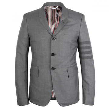 Thom Browne Diagonal High Armhole Blazer Gray 23FW 58526249