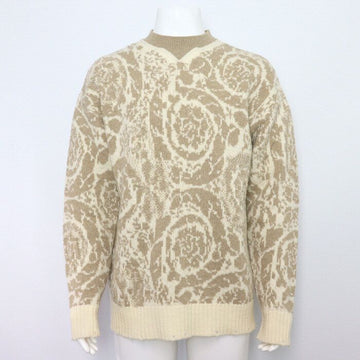 Versace Barocco Jacquard Wool Oversized Men's Knit Sweater T-Shirt 1013400 152898837