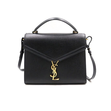 Saint Laurent Black Cassandra Medium Tote Bag and Shoulder Bag aa50664 152892361