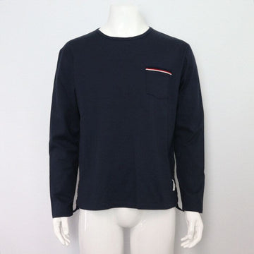 THOM BROWNE MJS022A 三線ポケットロングスリーブ男性Tシャツ 50222 152898758