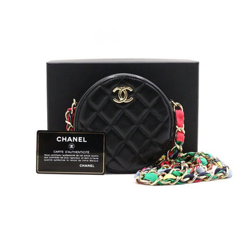 CHANEL Mini Schultertasche mit Multi-Chain AA50911 152892521