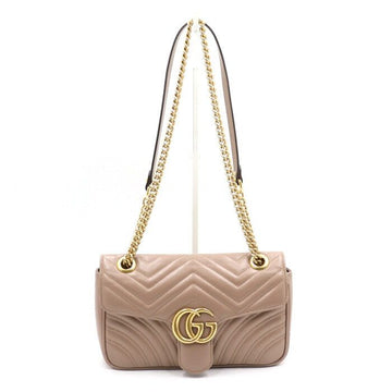 Gucci Matelassé Chevron Gold Chain Shoulder Bag aa50842 152889292