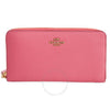 Coach Women's Accordion Zip Pebble Leather Wallet 140549114 [P]