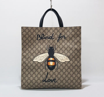 GUCCI GG Supreme GG Supreme Bienen Druck Tote Crossbody Bag 450950 134705839