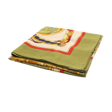 HERMES シルクカシミヤ 140x140 ジャイアントカレ スカーフ ショール マフラー aa50900 152898112