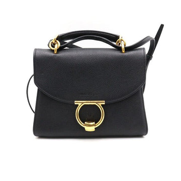 SALVATORE FERRAGAMO 21 H493 ゴールドハードウェア ガンチーニ マゴ トートバッグ兼ショルダーバッグ aa50982 152892367