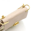 Chloe Metallic Pink Leather Drew Small Shoulder Bag with Chain aa51066 152889375 [P]