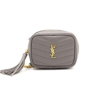 Saint Laurent Monogram Lou Quilting Baby Camera Bag with Gold Chain 152892639