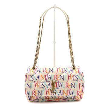 Saint Laurent Jamie Multi Monogram Allover Logo Medium Gold Chain Shoulder Bag and Crossbody 515821 23 Limited Edition 152889324