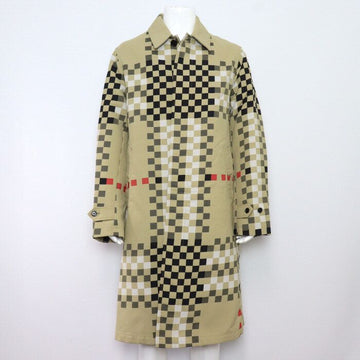 Burberry Pixel Check Button Fastening Pocket Classic Collar Men's Coat 8066838 152898743