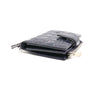 Dior Navy Patent Cannage Zip Women's Wallet aa51333 152895573 [P]
