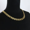 FENDI Versace 7AJ574 FF Gold Necklace Unisex 50135 152895944 [P]