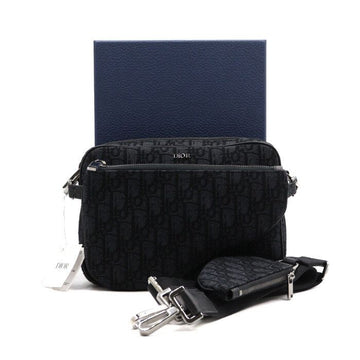 Dior Black Oblique Saddle Triple Pouch Shoulder Bag Crossbody aa51575 152889352