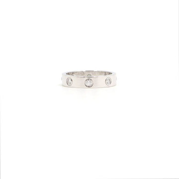 CARTIER Hochzeitsring aus 18K Weißgold mit 0,19 Karat 8P Diamanten B40506 152895668
