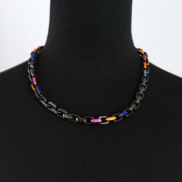 LOUIS VUITTON Regenbogen Multi-Color Paradise Chain Männer Halskette MP3354 152895671