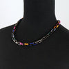 Louis Vuitton Rainbow Multicolor Paradise Chain Men's Necklace 12345 152895671 [P]