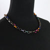 Louis Vuitton Rainbow Multicolor Paradise Chain Men's Necklace 12345 152895671 [P]