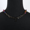 Louis Vuitton Rainbow Multicolor Paradise Chain Men's Necklace 12345 152895671 [P]