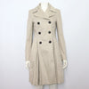 BURBERRY Damen Trenchcoat mit Innenausstattung in Hellgrau kariert aa50990 152898296 [P]