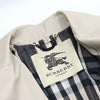 BURBERRY Damen Trenchcoat mit Innenausstattung in Hellgrau kariert aa50990 152898296 [P]