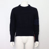 Thom Browne Navy Aran Cable Sweater 4 Bars Men's Knit aa51549 152899120 [P]