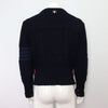 Thom Browne Navy Aran Cable Sweater 4 Bars Men's Knit aa51549 152899120 [P]