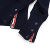 Thom Browne Navy Aran Cable Sweater 4 Bars Men's Knit aa51549 152899120 [P]