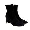 Valentino Suede Rockstud Ankle Boots 52825023 137610835 [P]