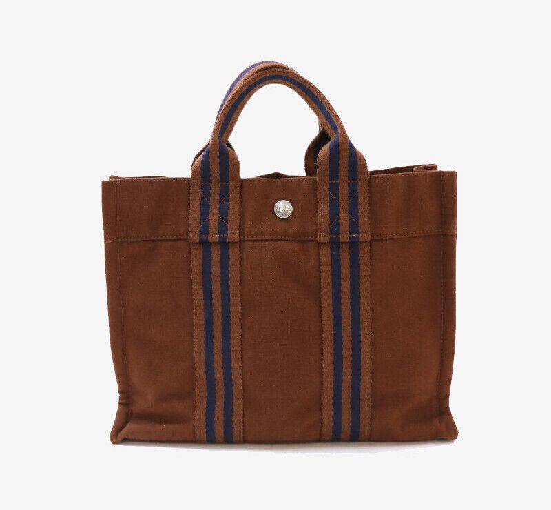 Hermes Furuto PM Brown Tote Bag Business Bag 7627107052 137826231