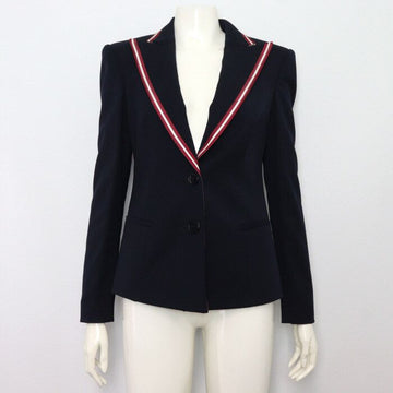 EMPORIO ARMANI D2G02T Navy Wolle Jacke + D2P11T Navy Wolle Hose Set aa51786 152898398