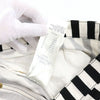 Louis Vuitton Black and White Stripe Slim Denim Women's Pants 1A60SZ 152898410 [P]