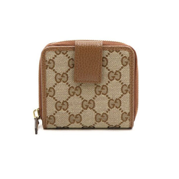 Gucci Canvas Zip Coin Purse Wallet 346056 152895331