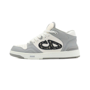 Dior B57 Oblique Grey Mid-Top Men's Sneakers 3SH141ZXU86043 152898013