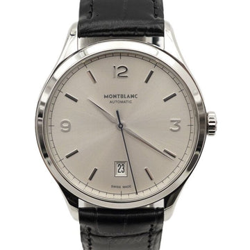 MONTBLANC 40mm ヘリテージ クロノメトリ オートマティック 40MM レザーバンド メンズウォッチ 7347 112532 152888600