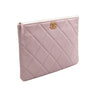 CHANEL Large Gold-tone Clutch Bag AP0952 19 152889255 [P]