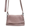 Bottega Veneta Intrecciato Pink Flap Crossbody Bag 10958 123434830 [P]