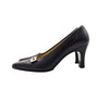 SALVATORE FERRAGAMO Gancini Schnalle Quadrat-Hochzeit 10317 61964050 [P]