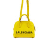 BALENCIAGA ビルトップ イエロール スモール トップハンドルバッグ 10142 54519257 [P]