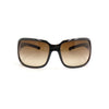 CHANEL Brown Frame Gold CC Square Sunglasses 6023 152900221 [P]