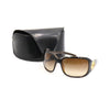 CHANEL Brown Frame Gold CC Square Sunglasses 6023 152900221 [P]