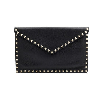 Valentino Rockstud Flap Clutch Bag QW1P0P56VSH 152889433