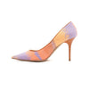 JIMMY CHOO ネオン ウーブン ファブリック レディース パンプス aa52127 152897630 [P]