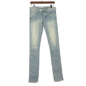 Saint Laurent Multi-Disdotte Denim Blue-Washed Jeans Pants Women 327948 152898276