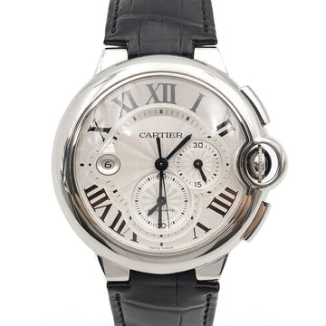 Cartier Ballon Bleu XL Chronograph 44MM Automatic Leather Band Men's Watch 6920003 152888542