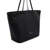LOUIS VUITTON Monogram Schwarzes Leder Neverfull Inside Out MM Schultertasche 52198 152888961 [P]