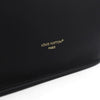LOUIS VUITTON Monogram Schwarzes Leder Neverfull Inside Out MM Schultertasche 52198 152888961 [P]
