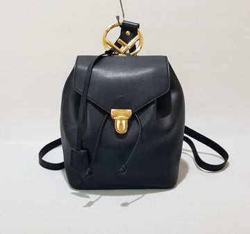 Fendi F Ring Leather Backpack 138832152
