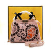 Fendi Pink Macrame PVC Peekaboo I SEE YOU Medium Tote Bag 152889251 [P]