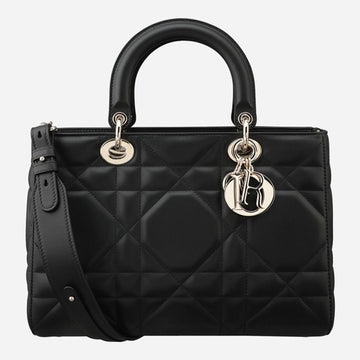 DIOR 5S レディ D-Sire ミディアムバック ブラック M1151OHOW 900 138850591